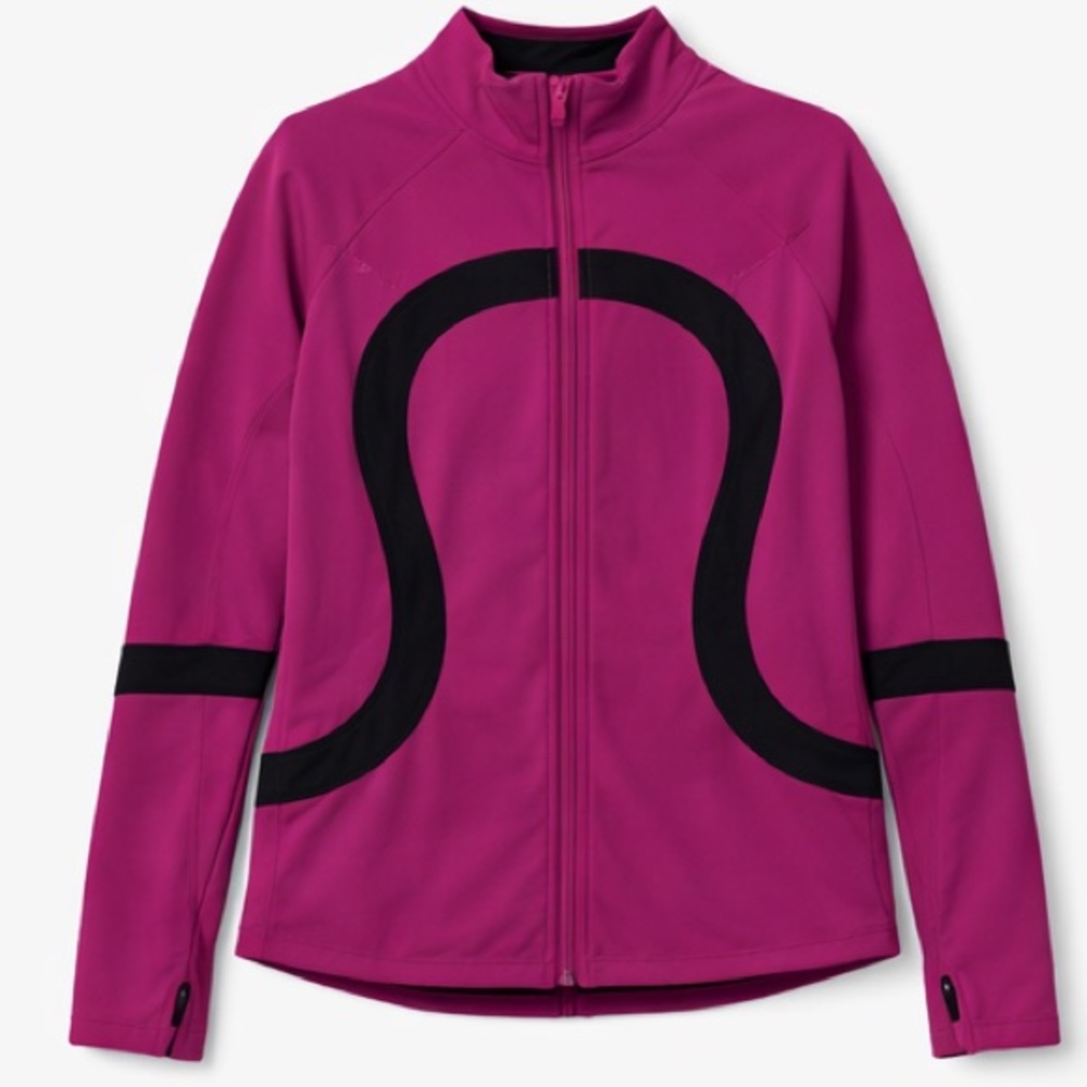 Lululemon Run: Forme Reversible Full Zip Jacket | Thumb Holes - Picture 2 of 4